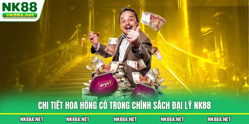 Chi tiết hoa hồng có trong chính sách Đại Lý NK88