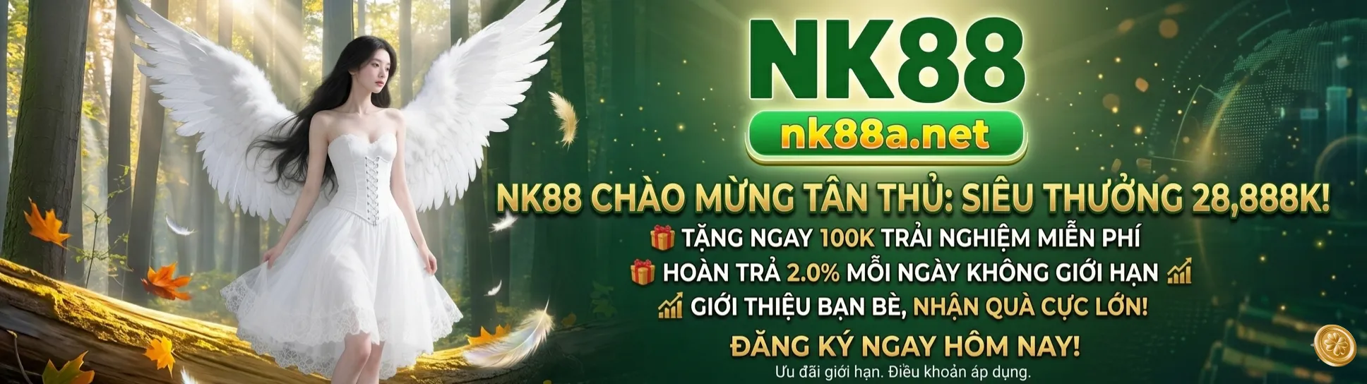 NK88 chào mừng tân thủ